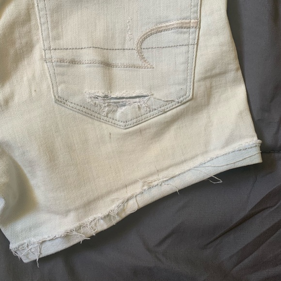 Light Wash Jean Shorts - Picture 3 of 11